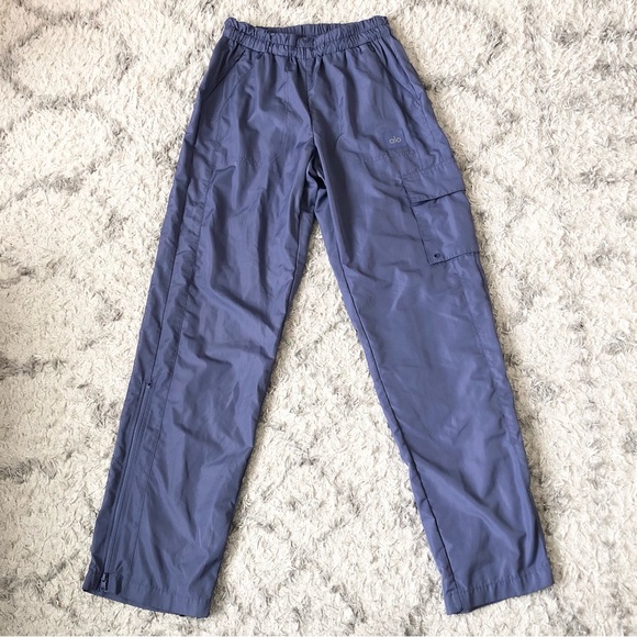 Alo Yoga International Wide Leg City Pant Infinity Blue S - Picture 6 of 13